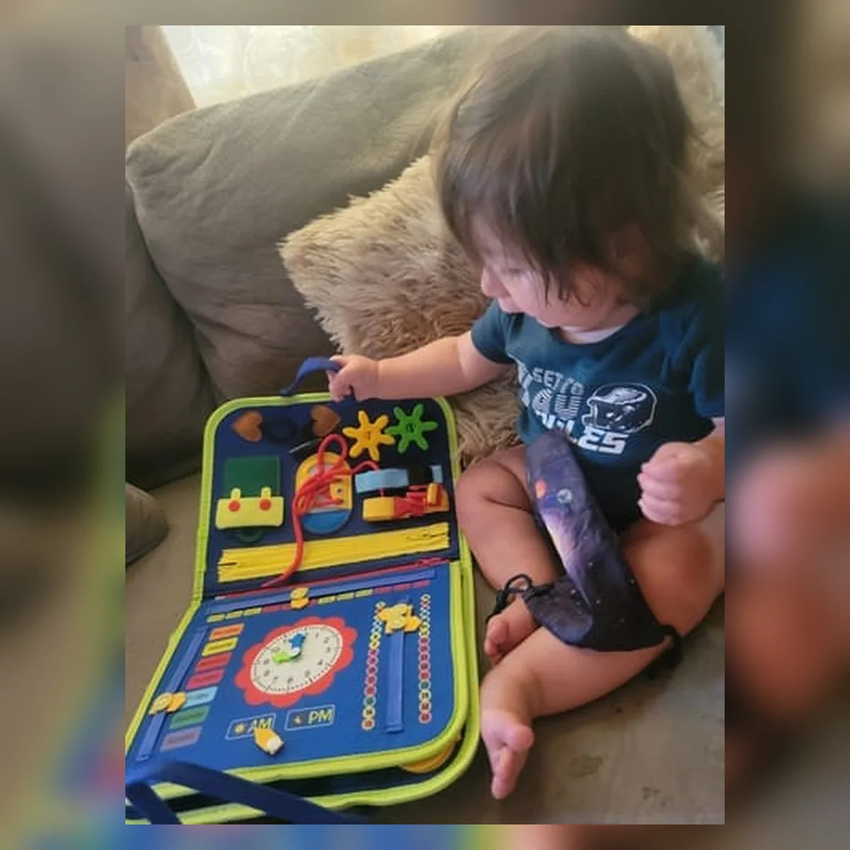Screen-Free Montessori Busy Board